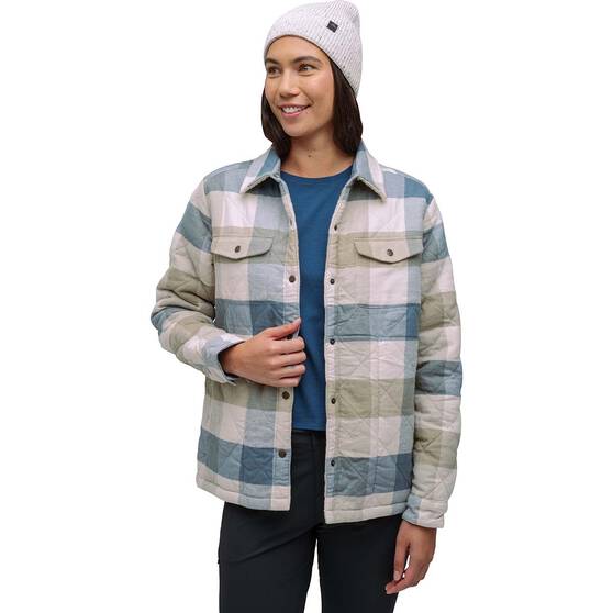 Macpac Women's Alma Fleece Lined Long Sleeve Shirt, , bcf_hi-res