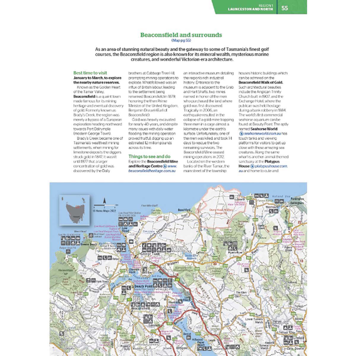 HEMA Tasmania Atlas Guide &ndash; 2nd Edition, , bcf_hi-res
