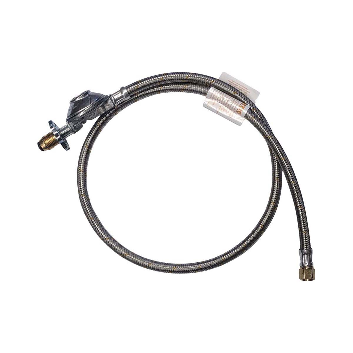 Bromic Regulator & Hose Assembly 2kg H/W SS 120, , bcf_hi-res