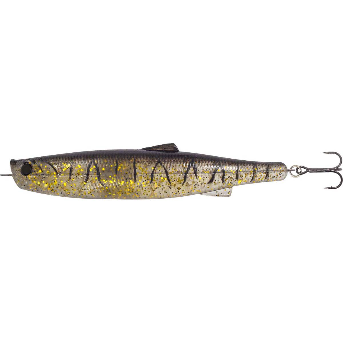 Fishcraft Dr Flex Surface Lure 112mm Black and Gold, Black and Gold, bcf_hi-res