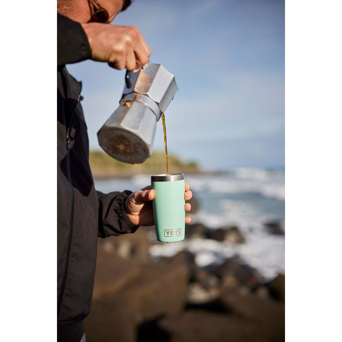 YETI&reg; Rambler&reg; Tumbler 10 oz (296ml) with Magslider&trade; Lid, Seafoam, bcf_hi-res