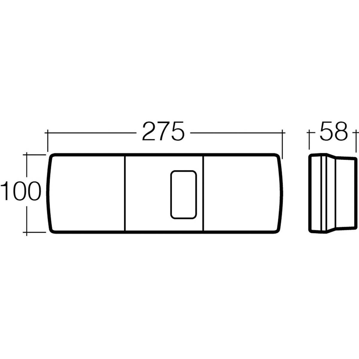 Narva Trailer Lamp - Rectangle, Combination, 12V, , bcf_hi-res