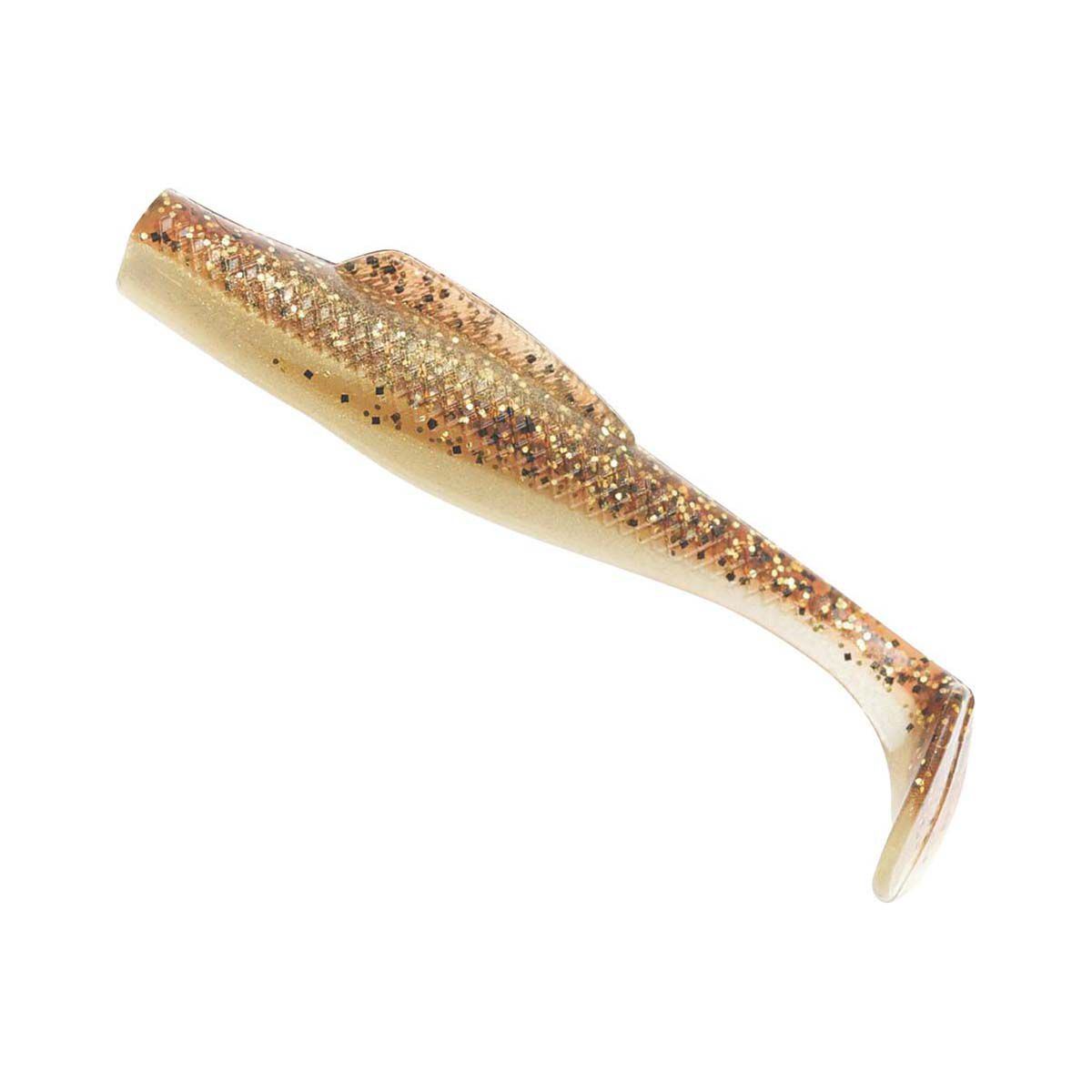 ZMan MinnowZ Soft Plastic Lure 3in 6 Pack Rootbeer Gold, Rootbeer Gold, bcf_hi-res