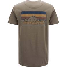 Macpac Men's Mountain in the Sky Short Sleeve T-Shirt, Kelp, bcf_hi-res