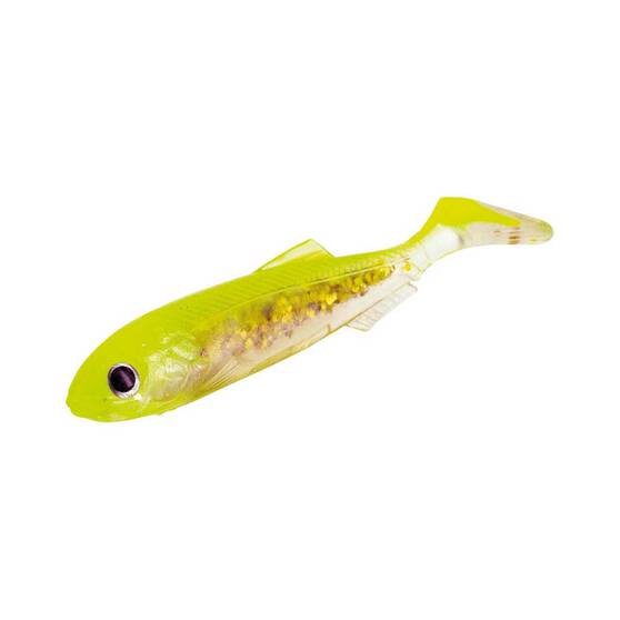 Molix RT Shad Soft Plastic Lure 5.5in Yellow Back Gold Flake, Yellow Back Gold Flake, bcf_hi-res