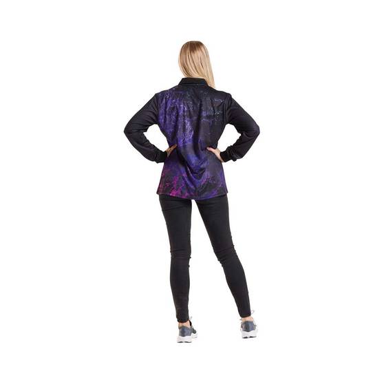 Daiwa Women's Storm Fishing Shirt, Black, bcf_hi-res