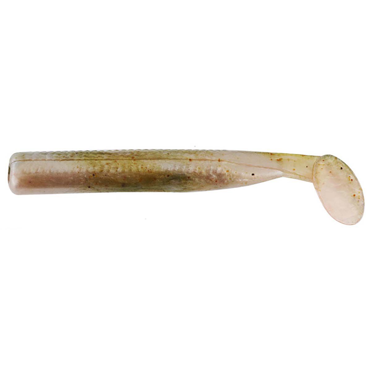 Berkley PowerBait T-Tail Minnow Soft Plastic Lure 2.6in Olive Pearl, Olive Pearl, bcf_hi-res