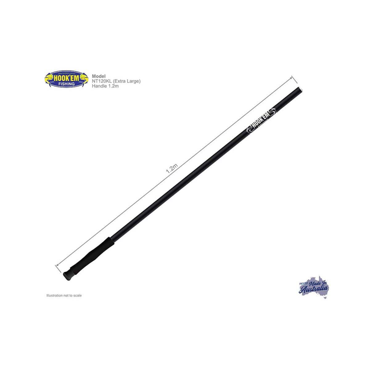 Hook'em Coated Braid XL Deep Landing Net 90cm, , bcf_hi-res