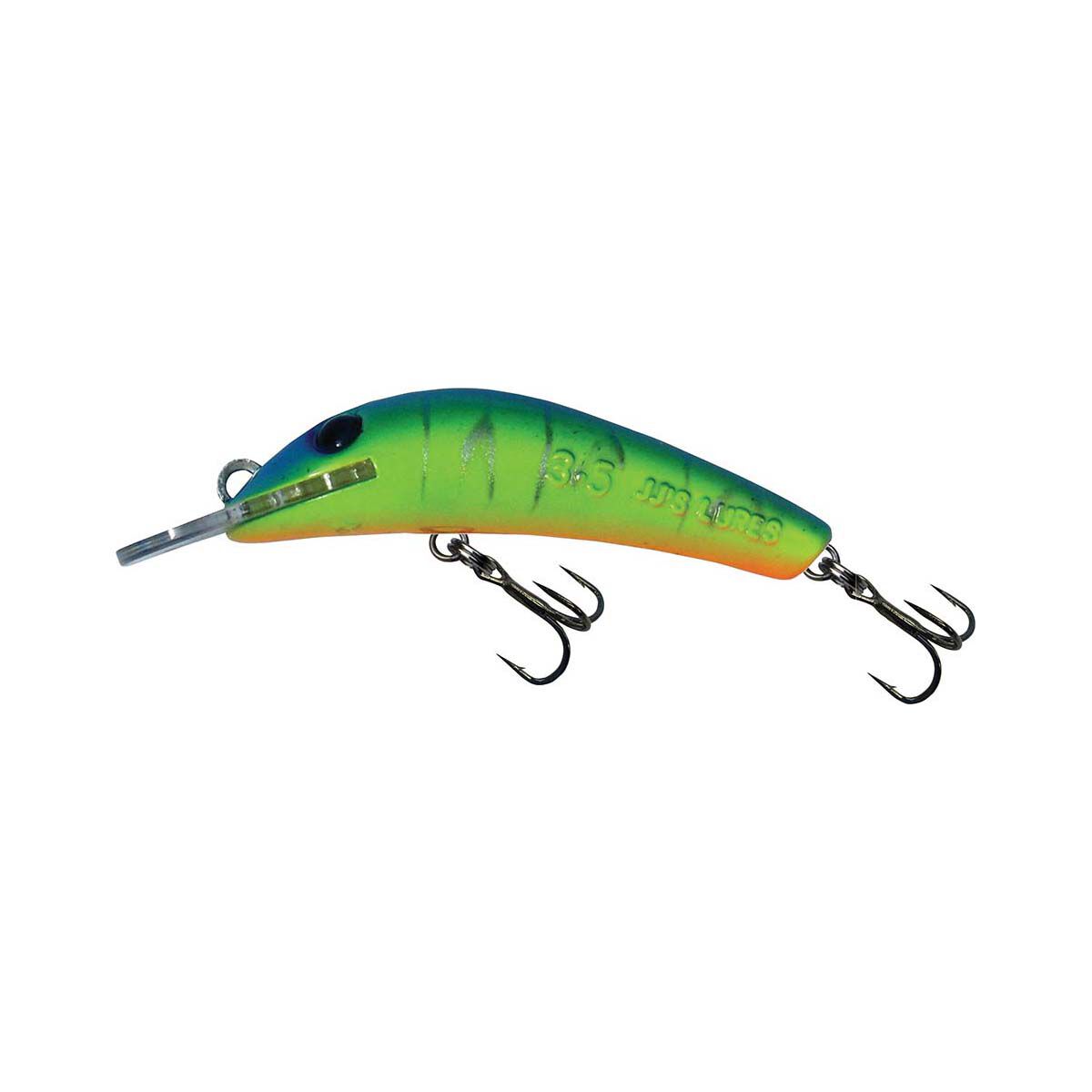 JJS Lures StumpJumper Finesse Hard Body Lure 45mm Blue Fire, Blue Fire, bcf_hi-res