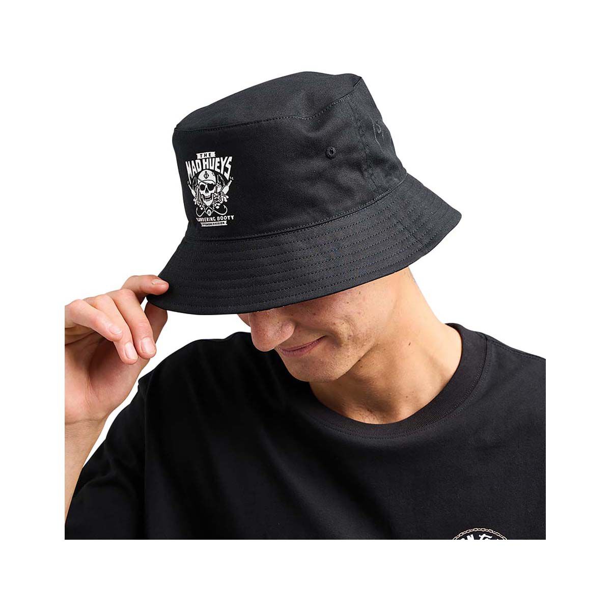 The Mad Hueys Men&rsquo;s Pirate Reversible Bucket Hat, , bcf_hi-res