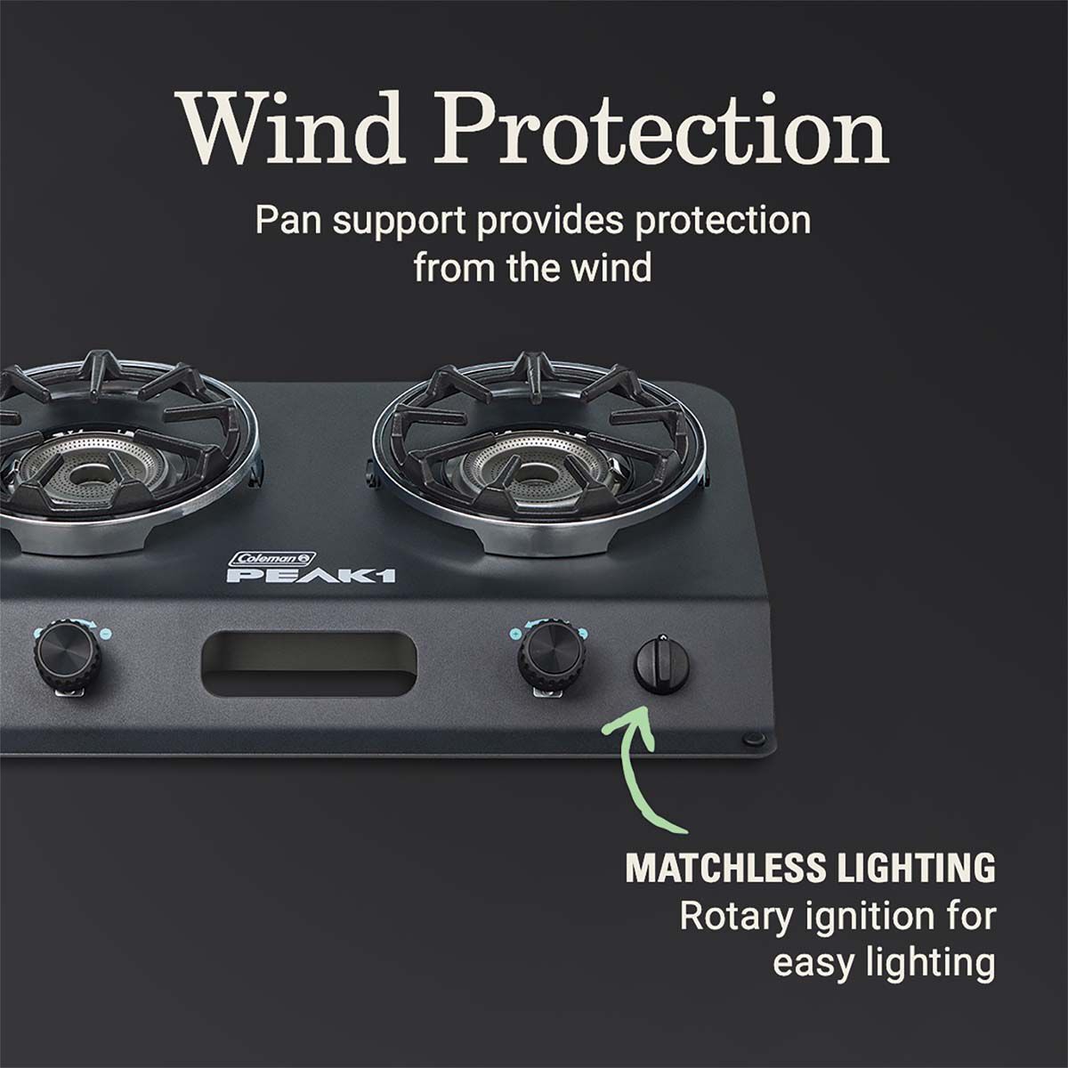 Coleman PEAK1 High Performance 2 Burner Stove, , bcf_hi-res