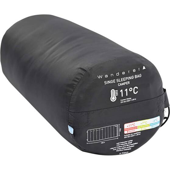 Wanderer Singe 11° Camper Sleeping Bag, , bcf_hi-res