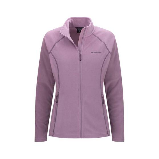 Macpac Women's Tui Polartec® Micro Fleece® Jacket, Elderberry, bcf_hi-res