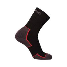 Macpac Merino Blend Hiking Socks Black S, Black, bcf_hi-res