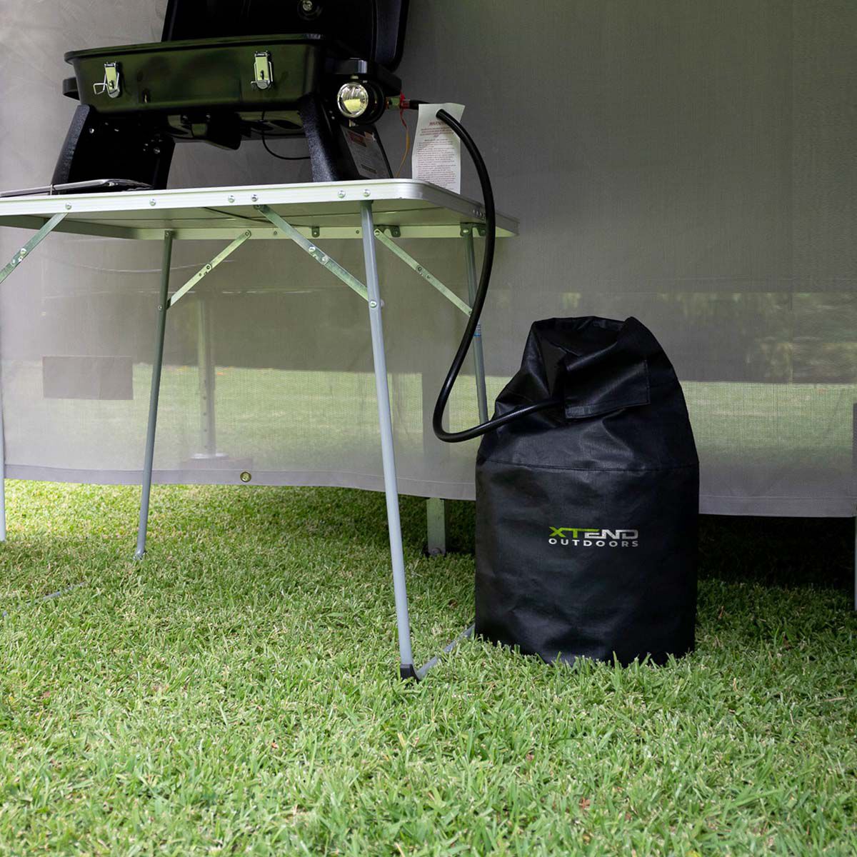 Xtend Outdoors Gas Bottle Cover Black, , bcf_hi-res