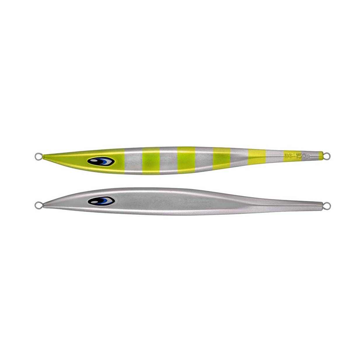 Daiwa Saltiga BS Jig Lure 150g Silver Chart Stripe 150g, Silver Chart Stripe, bcf_hi-res