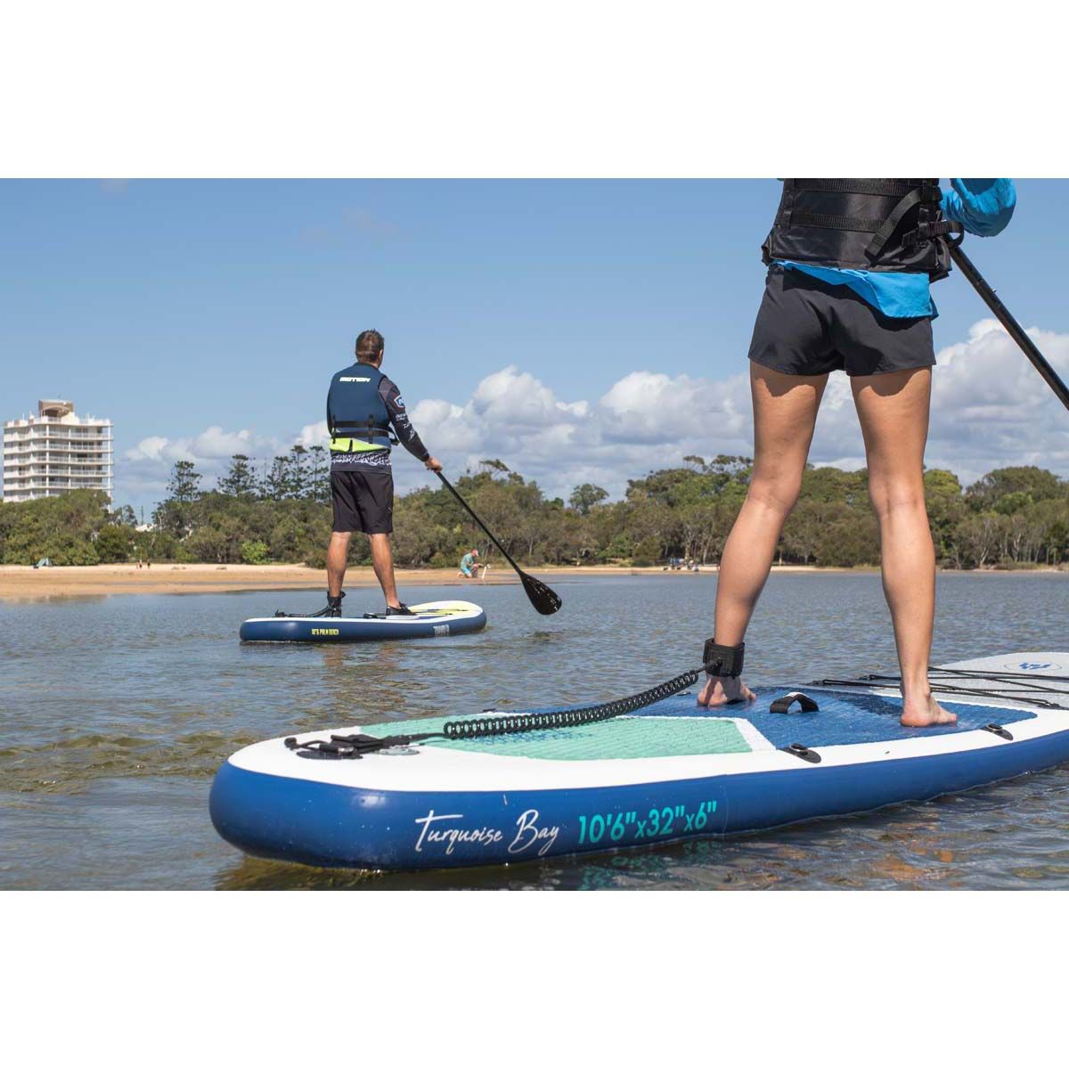 Tahwalhi Inflatable Stand Up Paddle Board 10'6" - Turquoise Bay, , bcf_hi-res