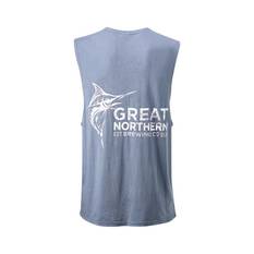 The Great Northern Brewing Co. Men's Muscle Tank Navy, , bcf_hi-res