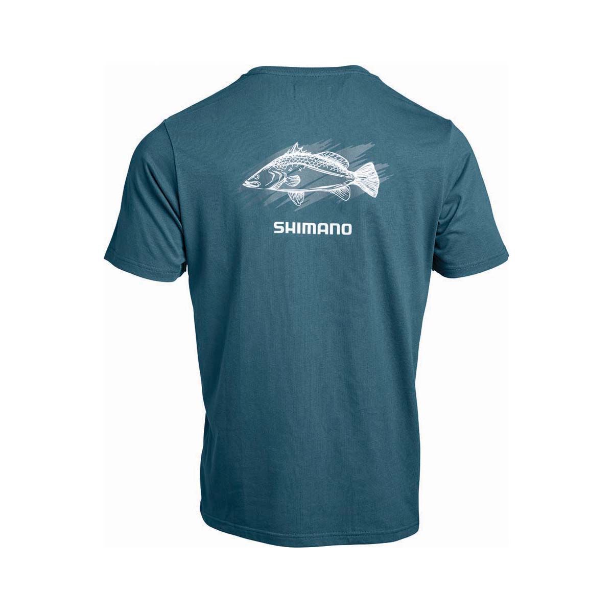 Shimano Men's Barramundi Short Sleeve Tee Teal S, Teal, bcf_hi-res