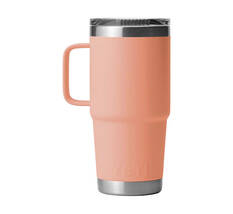YETI® Rambler® Travel Mug 20 oz (591ml) with Stronghold™ Lid, Low Country Peach, bcf_hi-res