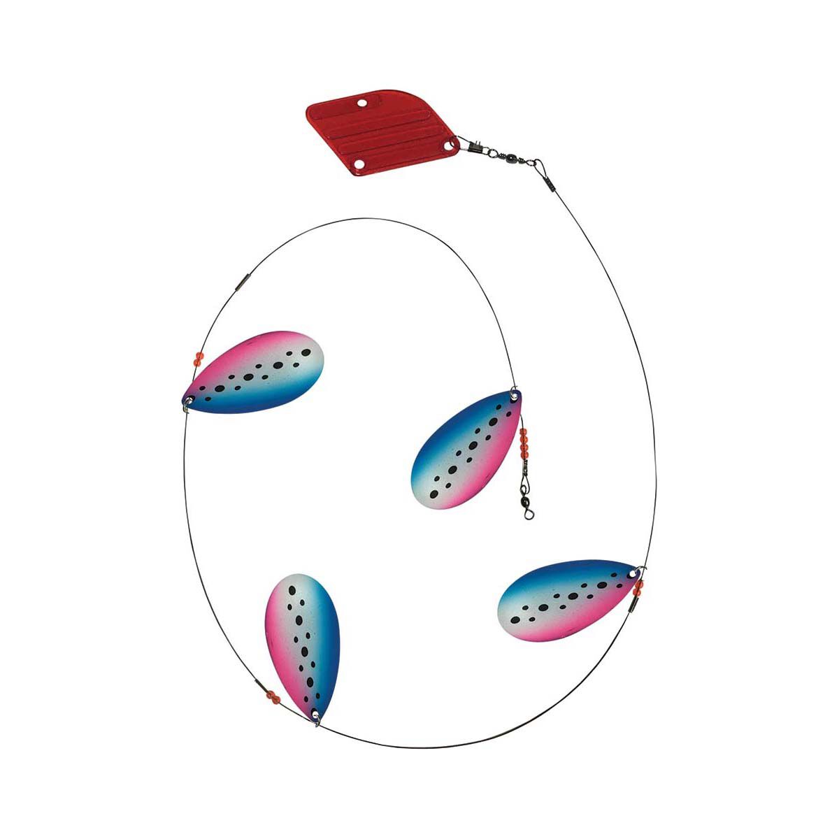 Wigston Tassie Devil Cow Bell Trolling Rig Rainbow Trout, Rainbow Trout, bcf_hi-res