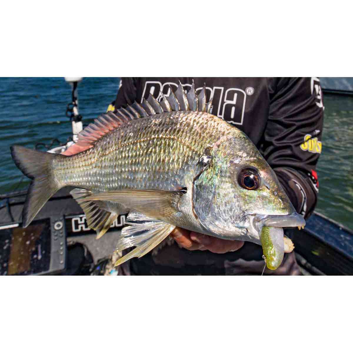 Rapala CrushCity Jerk Soft Plastic Lure 3.75in Glow Shad, Glow Shad, bcf_hi-res