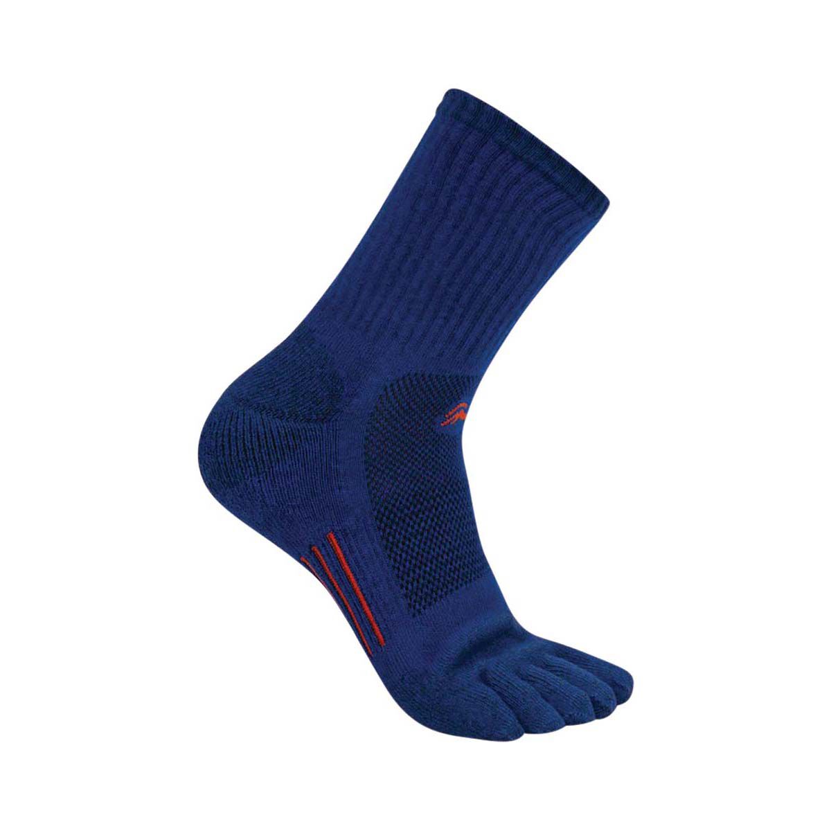 Macpac Unisex Trail Crew Toe Socks Naval Academy/Pureed Pumpkin S, Naval Academy/Pureed Pumpkin, bcf_hi-res