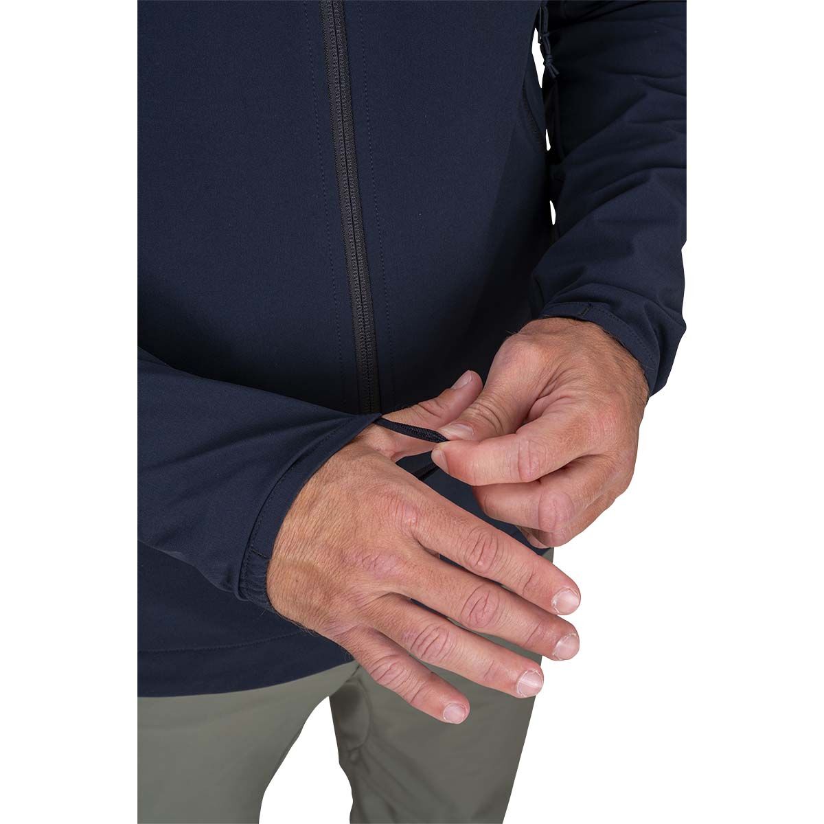 Macpac Men's Sefton Hooded Jacket, Black, bcf_hi-res