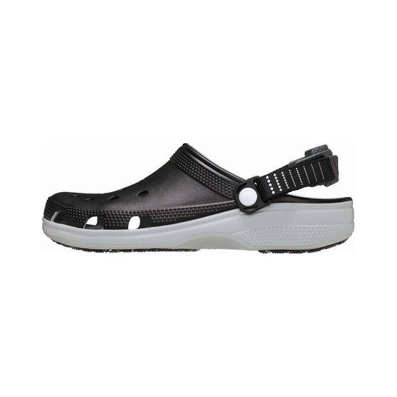 Crocs Unisex Classic Turbo Clogs, Black, bcf_hi-res