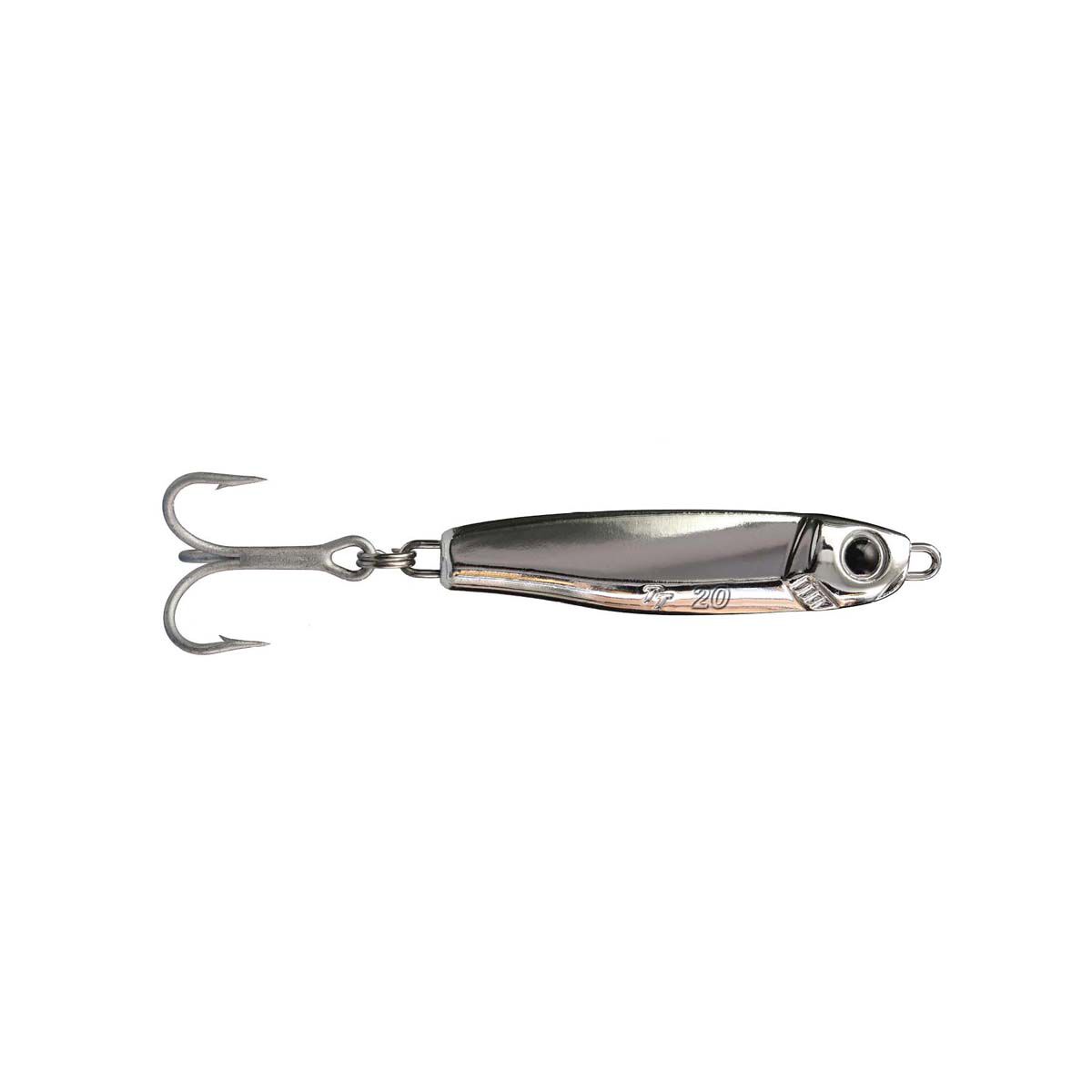 TT Fishing Hard Core+ Metal Casting Lure 20g Chrome, Chrome, bcf_hi-res