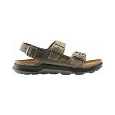 Birkenstock Men's Milano Cross Town Sandals, Faded Khaki/Oiled, bcf_hi-res