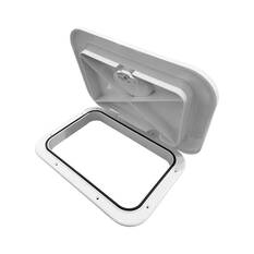 Bowline Inspection Hatch White 377 x 277mm, , bcf_hi-res