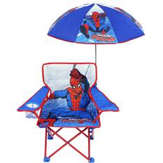 Spiderman Kids’ Camp Chair with Umbrella 30kg, , bcf_hi-res