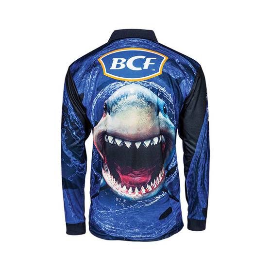 BCF Whirlpool Men’s Sublimated Polo, Blue, bcf_hi-res