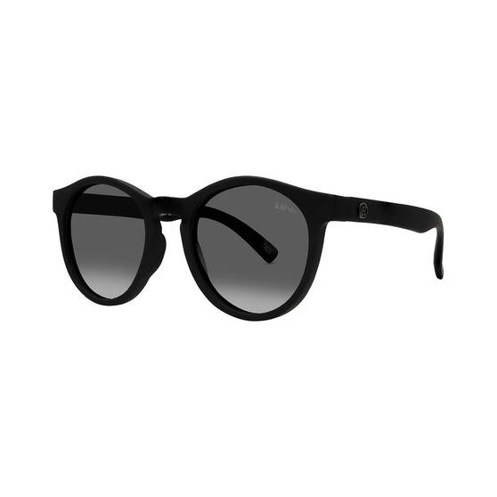 The Mad Hueys Men’s Barra Polarised Sunglasses Matt Black with Grey Lens, , bcf_hi-res