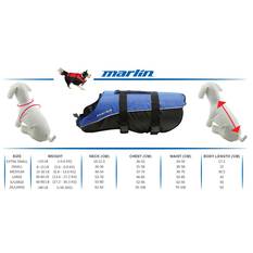 Marlin Australia PFD Dog Floatation Vest, Red / Black, bcf_hi-res