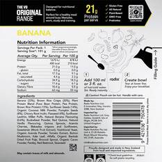 Radix Nutrition Freeze Dried Banana Original 400kcal, , bcf_hi-res