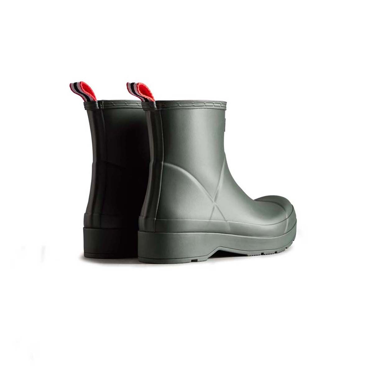 Hunter Men's Play Short Gumboots, Arctic Moss, bcf_hi-res