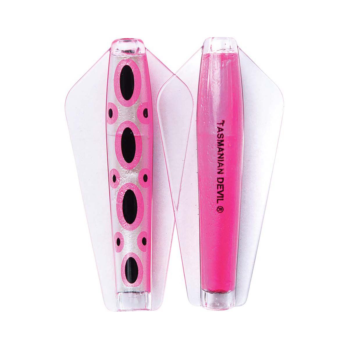 Wigston Tassie Devil Lead Free hard Body Lure 13.5g Pink My Frog, Pink My Frog, bcf_hi-res