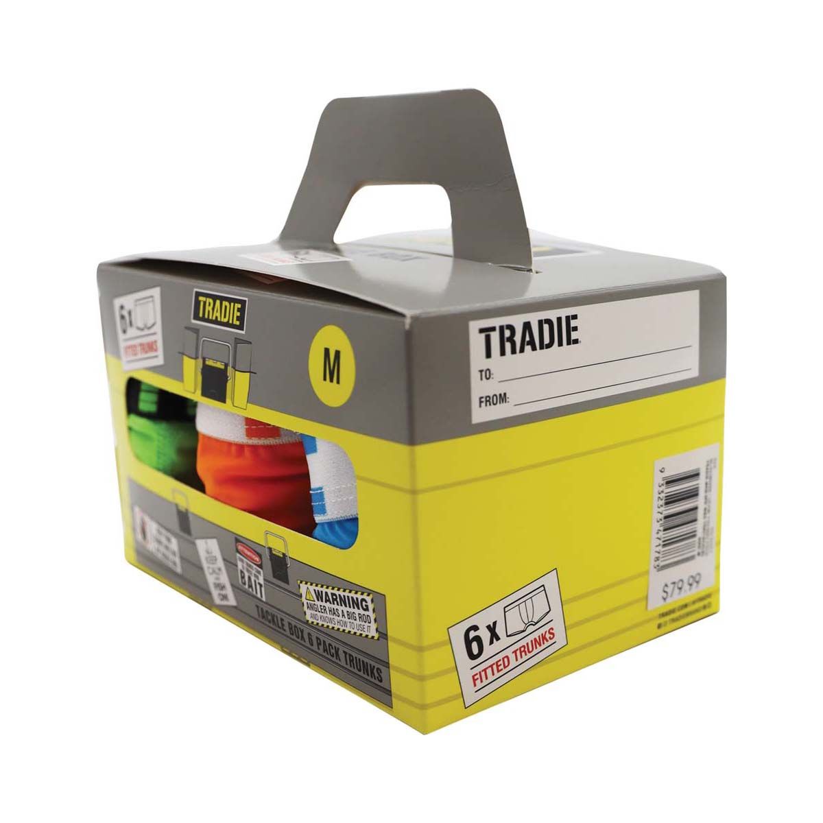 Tradie Mens Trunk 6 Pack, , bcf_hi-res