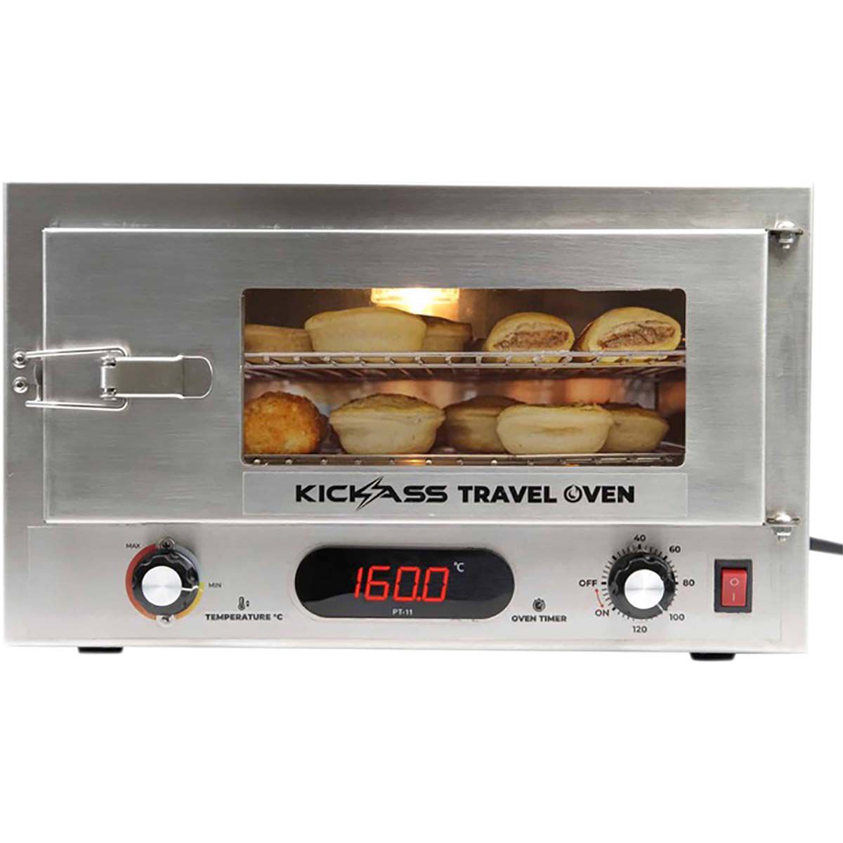 KickAss 12V Travel Oven 130W, , bcf_hi-res