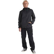 Quiksilver Men’s Waterwind Waterproof Jacket, Black, bcf_hi-res
