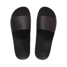 REEF Women’s Water Scout Slides, Black, bcf_hi-res