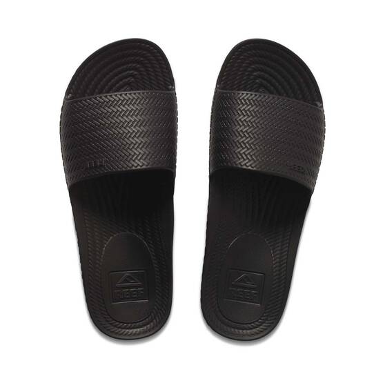 REEF Women’s Water Scout Slides, Black, bcf_hi-res