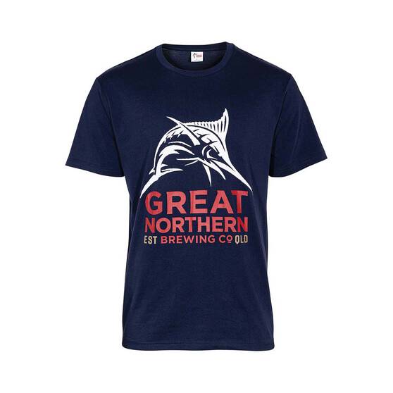 The Great Northern Brewing Co. Men's Short Sleeve Tee, Navy, bcf_hi-res