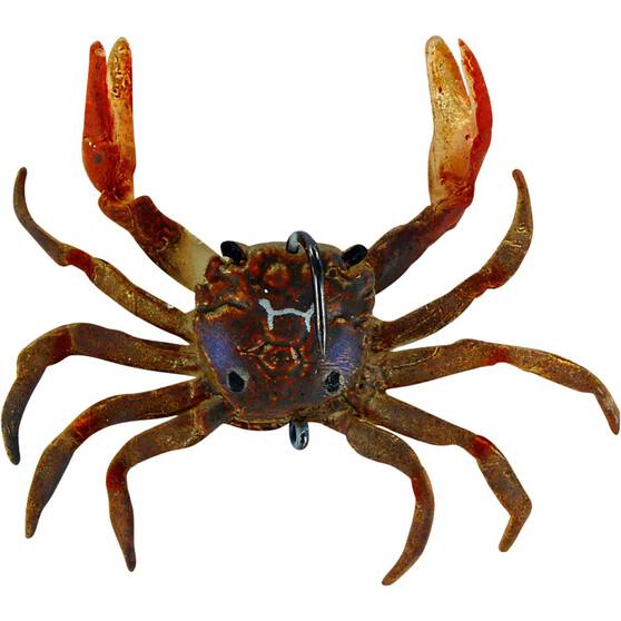 Chasebaits Crusty Crab Soft Plastic Lure 50mm Sandcrab, Sandcrab, bcf_hi-res