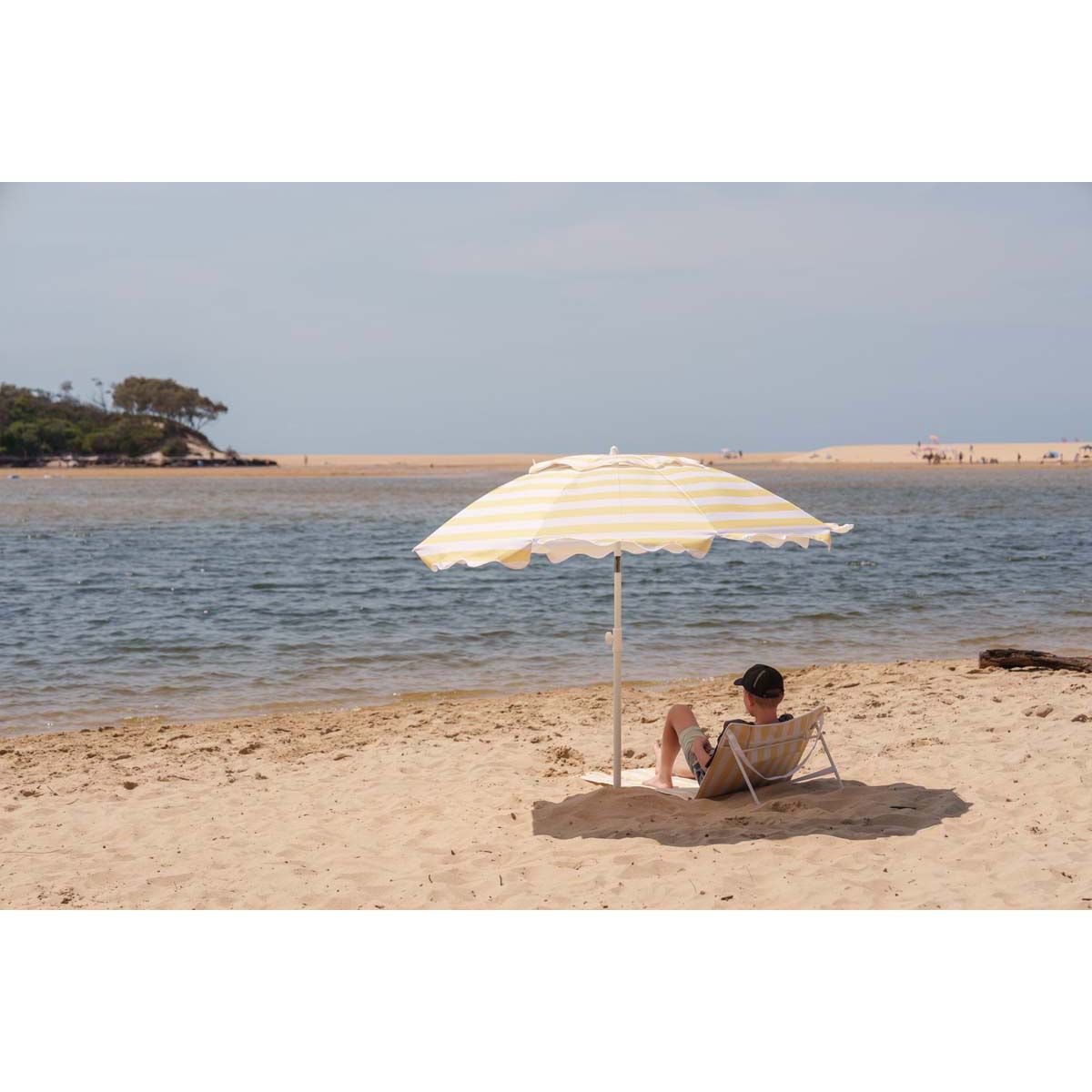 Wanderer Summer Stripe Beach Umbrella, , bcf_hi-res