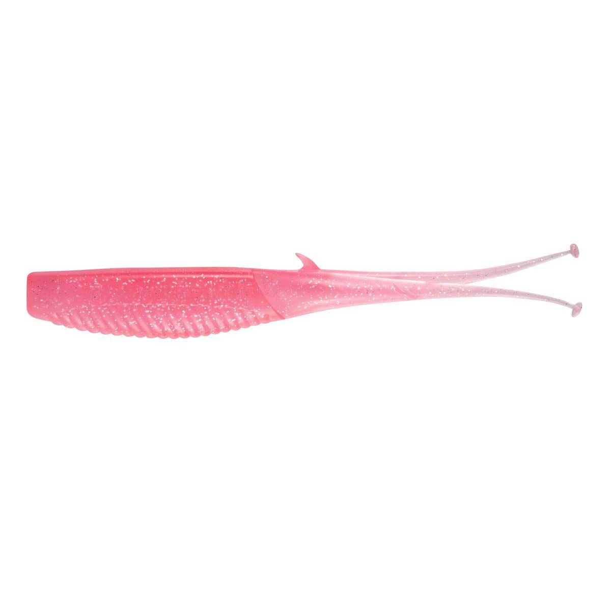 Nomad Live Ops Double Down Soft Plastic Lure 7in Pink Floss, Pink Floss, bcf_hi-res