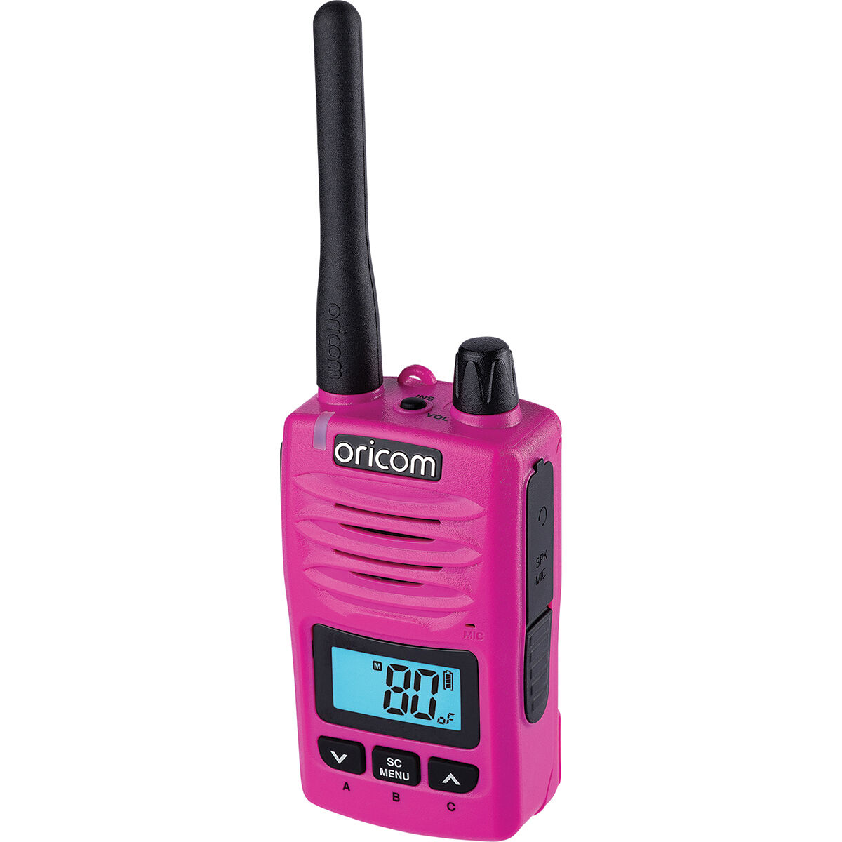 Oricom UHF CB Radio 5W With Speaker Mic Pink DTX600PNK, , bcf_hi-res
