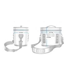 YETI® Hopper Flip® 8 Soft Cooler Charcoal, Charcoal, bcf_hi-res